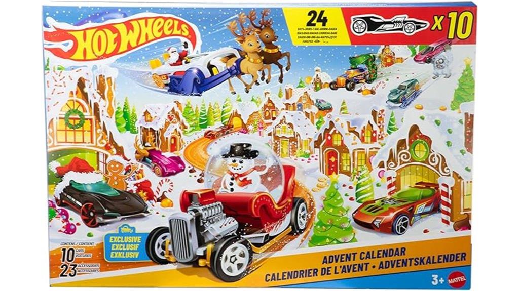 hot wheels 2025 calendar