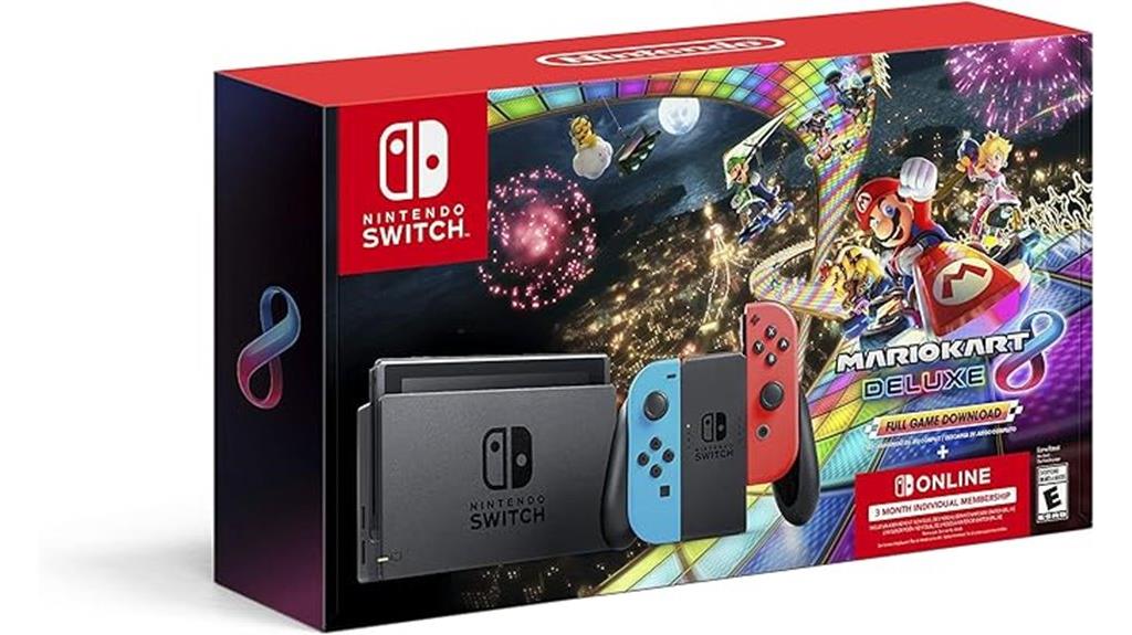 nintendo switch mario kart 8 deluxe bundle