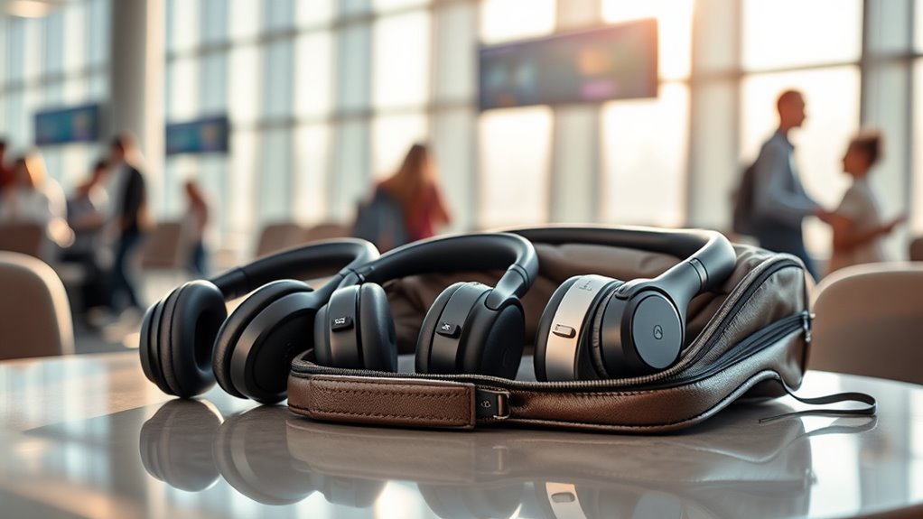 travel noise canceling comfort features
