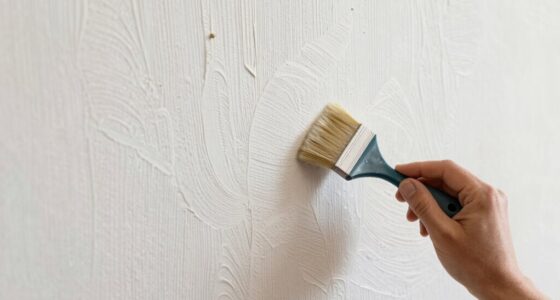 applying wallpaper on textured surfaces