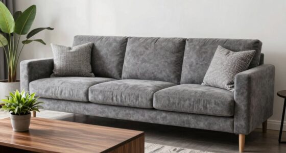 art dominates furniture space