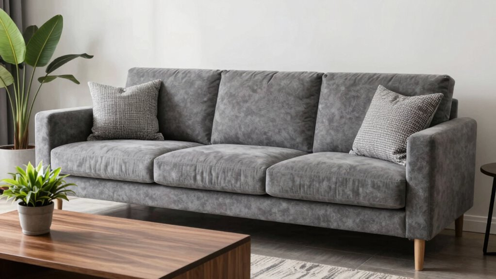 art dominates furniture space