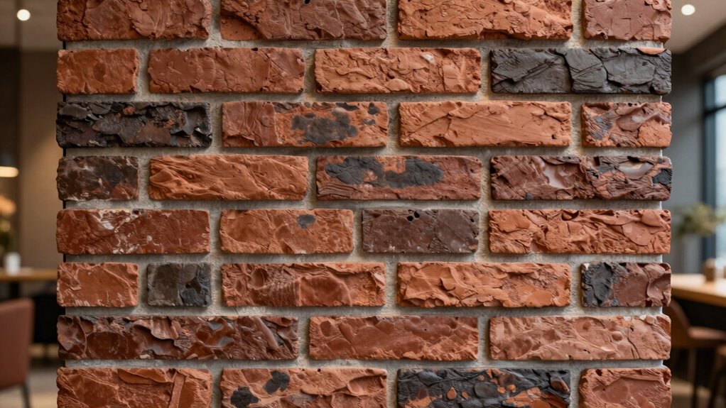 authentic faux brick detailing