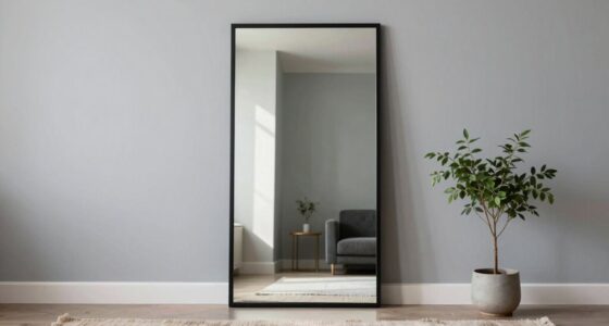 balance oversized mirror weight