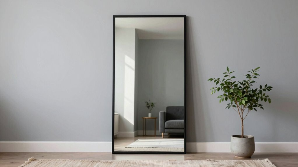 balance oversized mirror weight