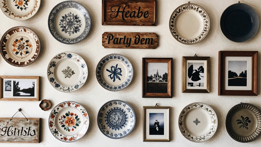 balanced and intentional wall decor