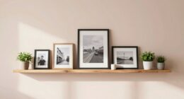 balanced decorative ledges