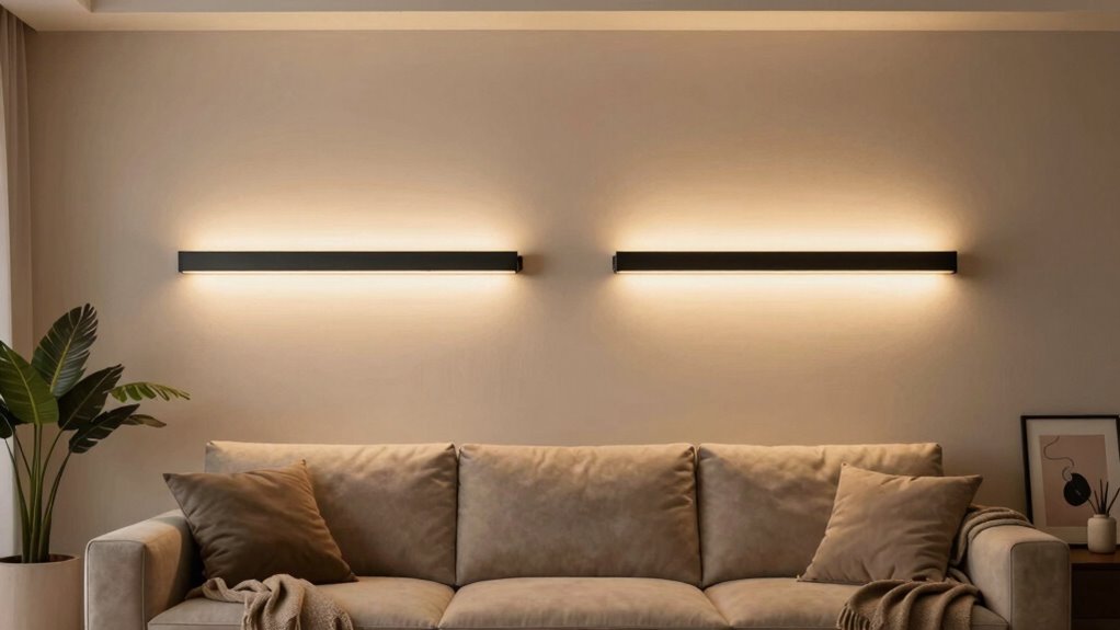 balanced warm layered lighting