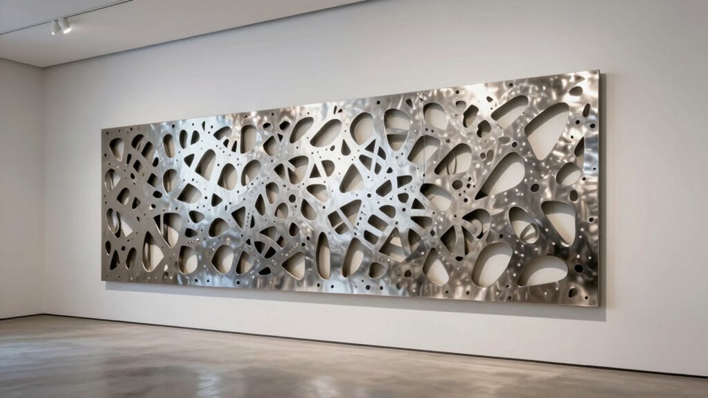 balancing metal wall art