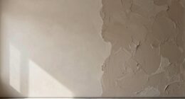 blending smooth and textured finishes