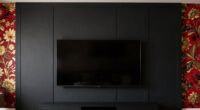 clean simple tv backdrop