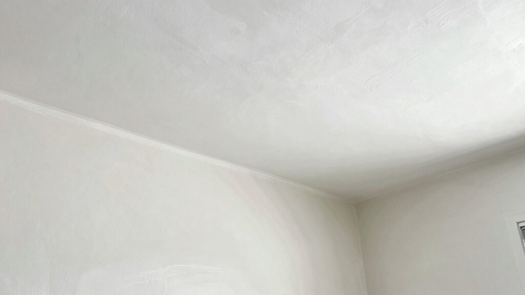 color mismatch between ceiling and walls