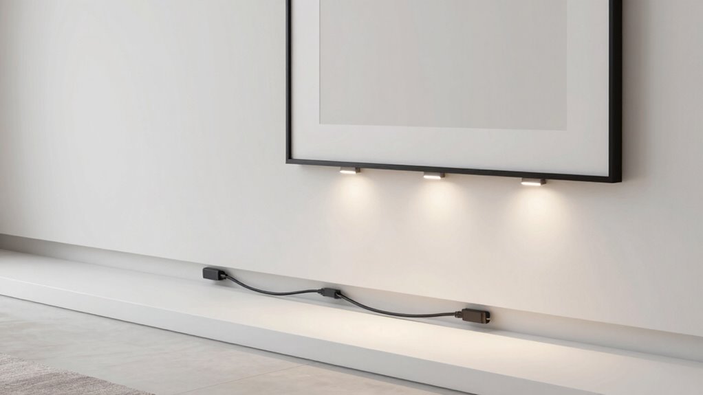 conceal art light cords