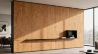 contemporary cork wall design