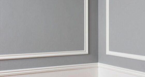 contrast trim and wall colors