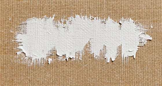 damaging natural textured fabric
