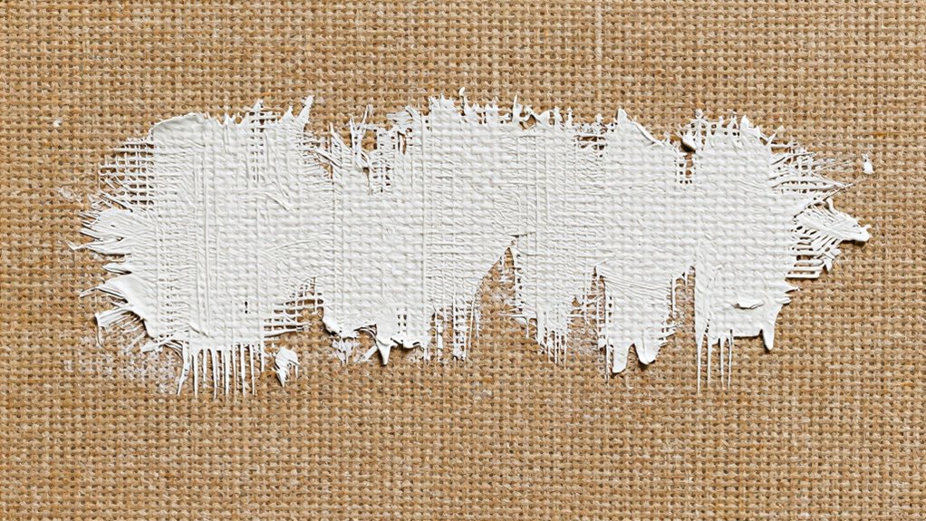 damaging natural textured fabric