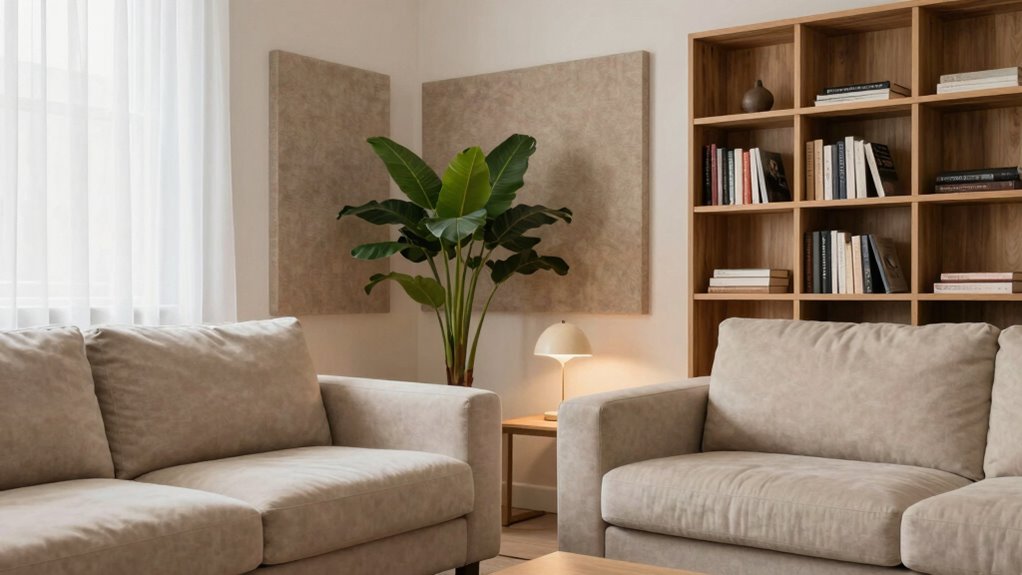 discreet acoustic storage spots