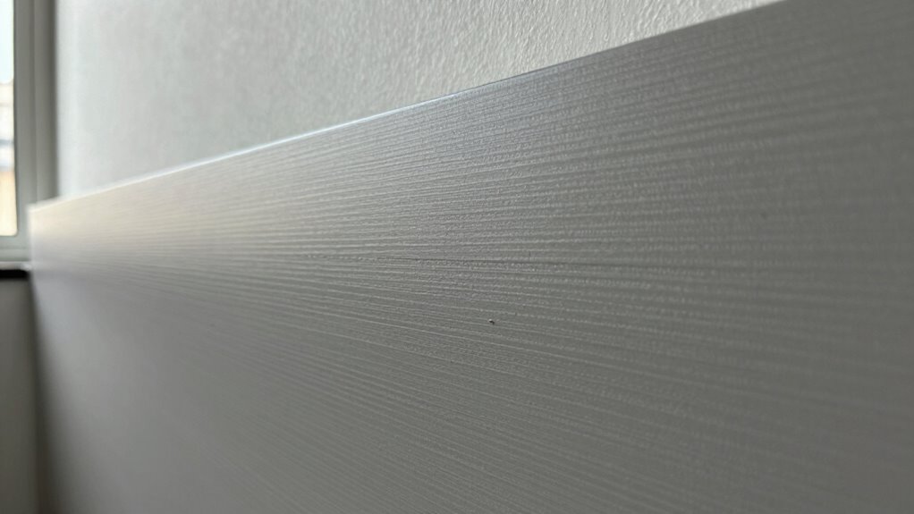 dust shows on matte
