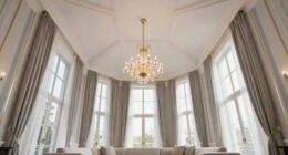 elevate ceilings with artwork
