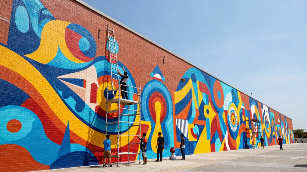 expand mural size effectively