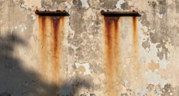 exterior wall paint failure