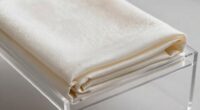 flat sleek textile framing