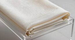 flat sleek textile framing