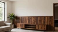 harmonious wall treatment combination