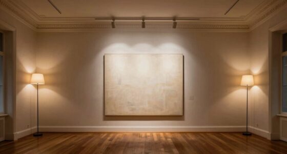 high ceiling art lighting