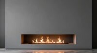 integrate fireplace seamlessly wall