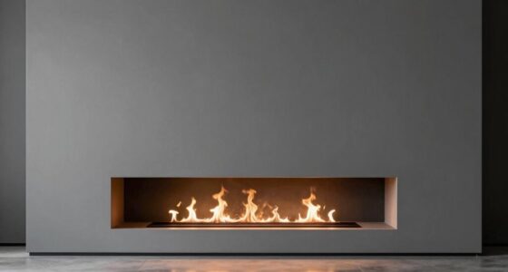 integrate fireplace seamlessly wall