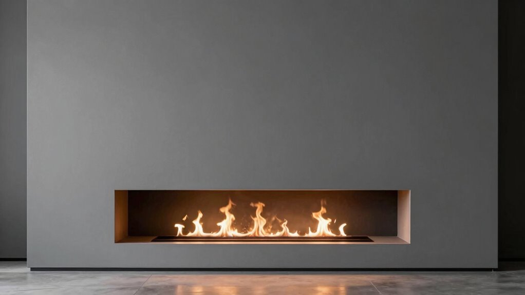 integrate fireplace seamlessly wall