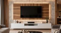 integrated media wall design