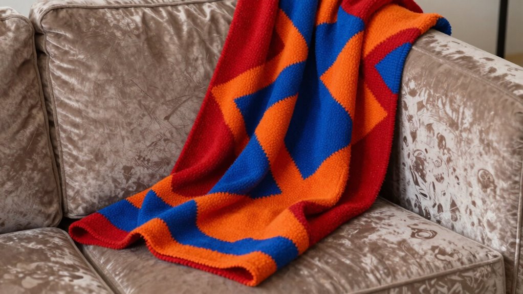 matching art with sofa