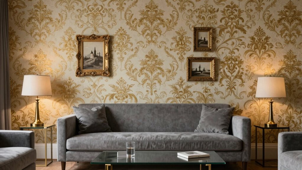 matching feature wall style