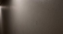 matte paint shows wear