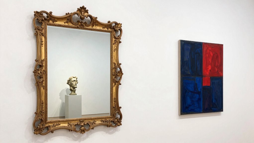 mirror and art clash