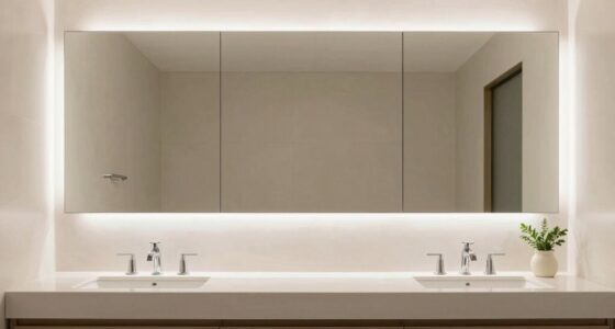 mirror width influences decor