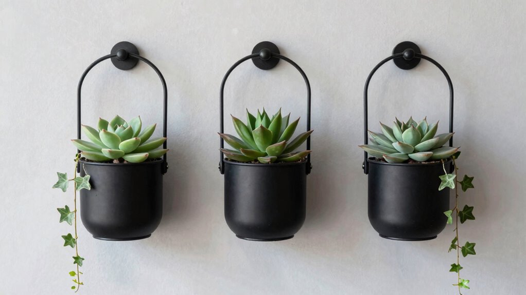 modern wall basket display