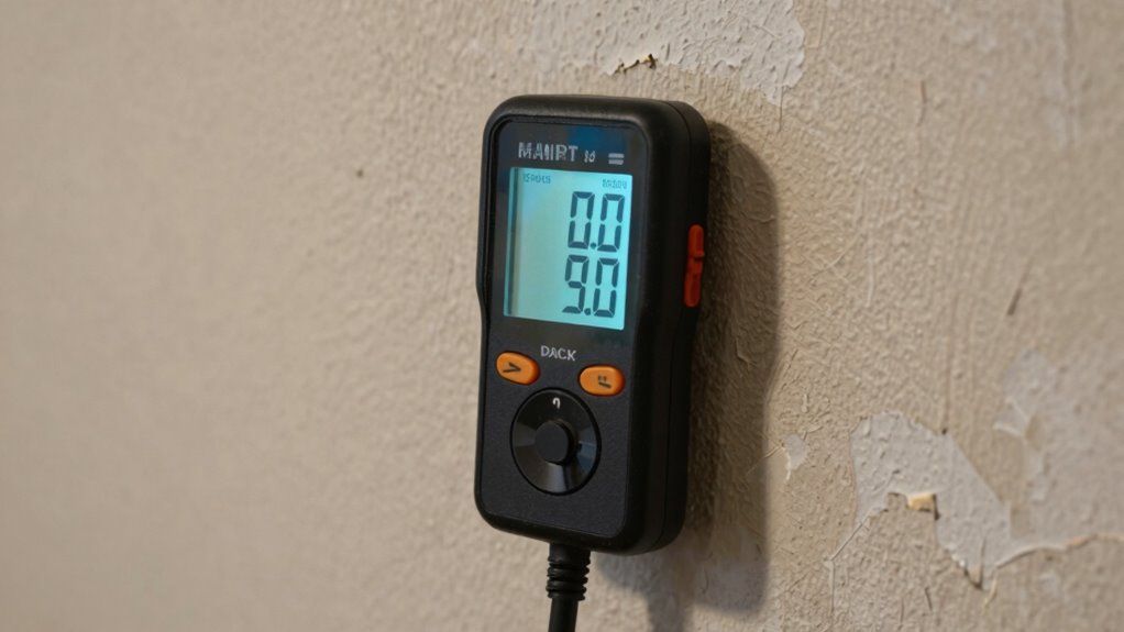 monitor wall moisture levels