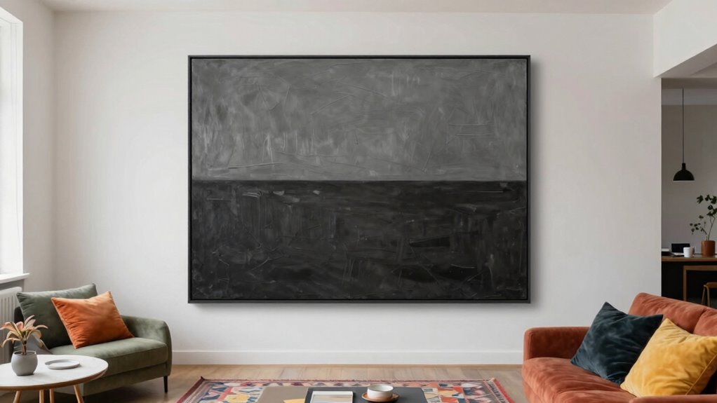 monochrome art creates harmony