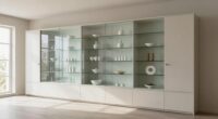 open airy display wall