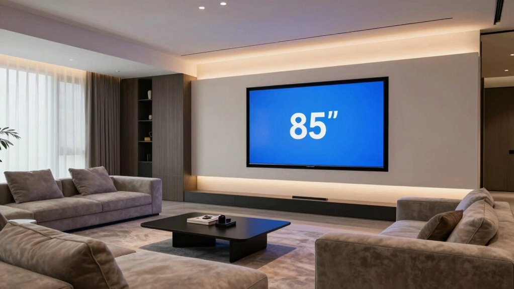 optimal tv mounting height