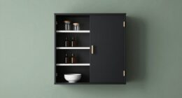 personalized serene cabinet design