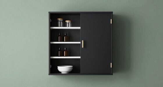 personalized serene cabinet design