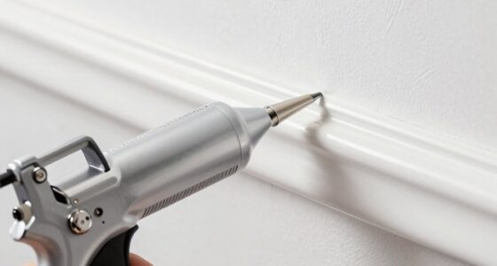 precise caulking application technique