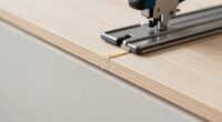 precise cuts for clean edges