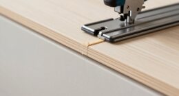 precise cuts for clean edges