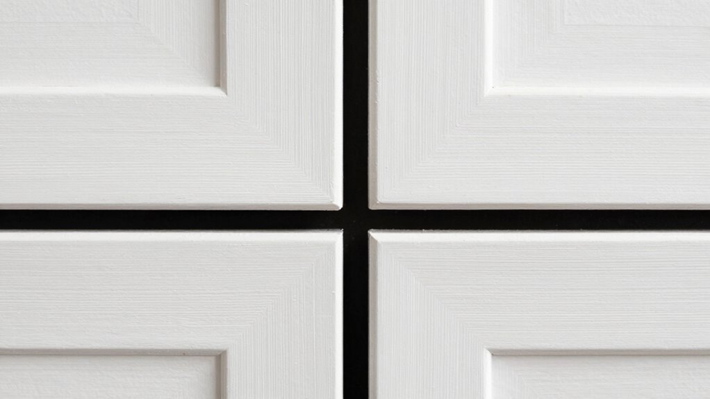 precise diptych spacing detail